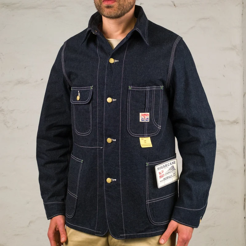 11 oz. Blue Denim Work Coat