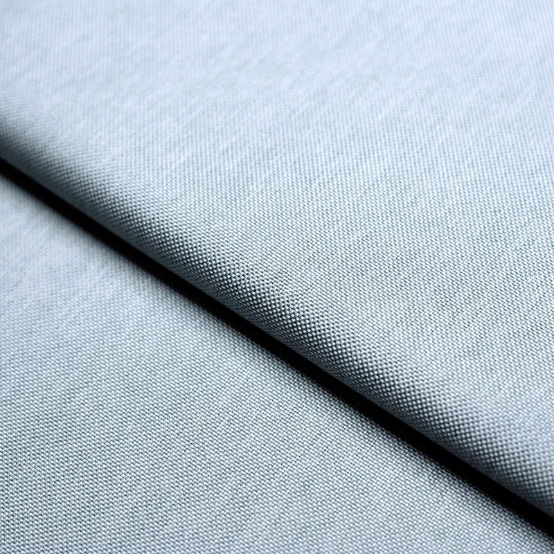 Wasserabweisender Stoff Oxford Melange - Pastellblau