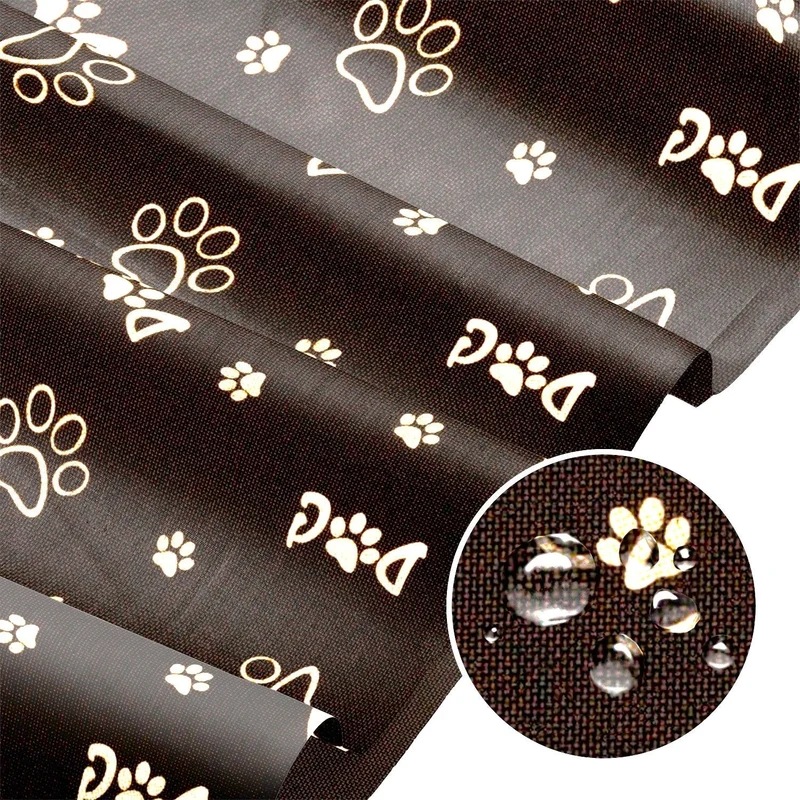 Wasserabweisender Stoff Oxford - DOGGY - Gold