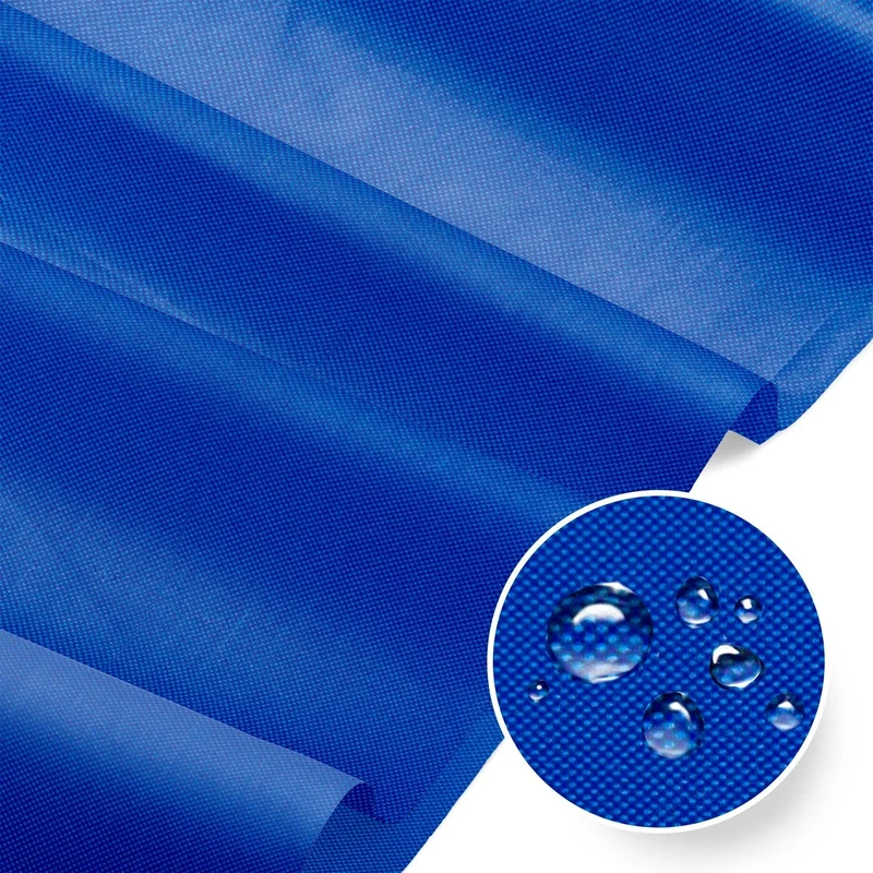 Wasserabweisender Stoff Oxford - Kornblumenblau