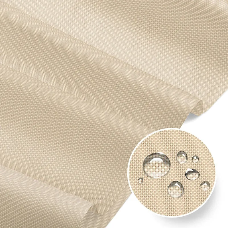 Wasserabweisender Stoff Oxford - Beige