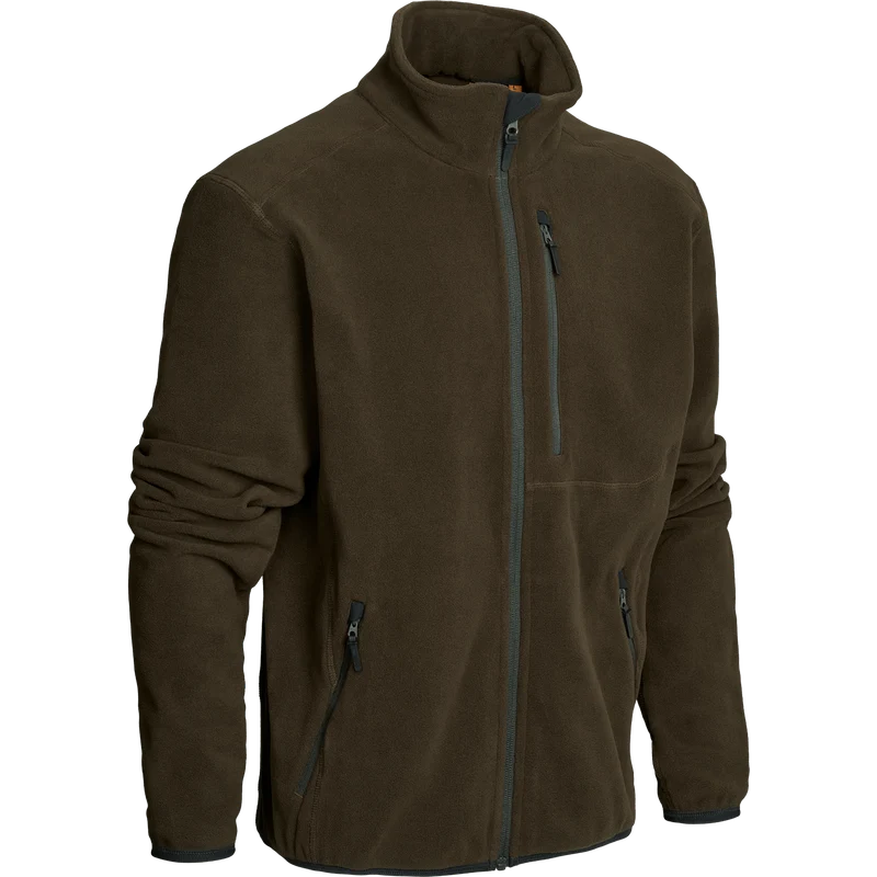 KETTIL 2000 Fleece Jacket - Dark Green / Grey