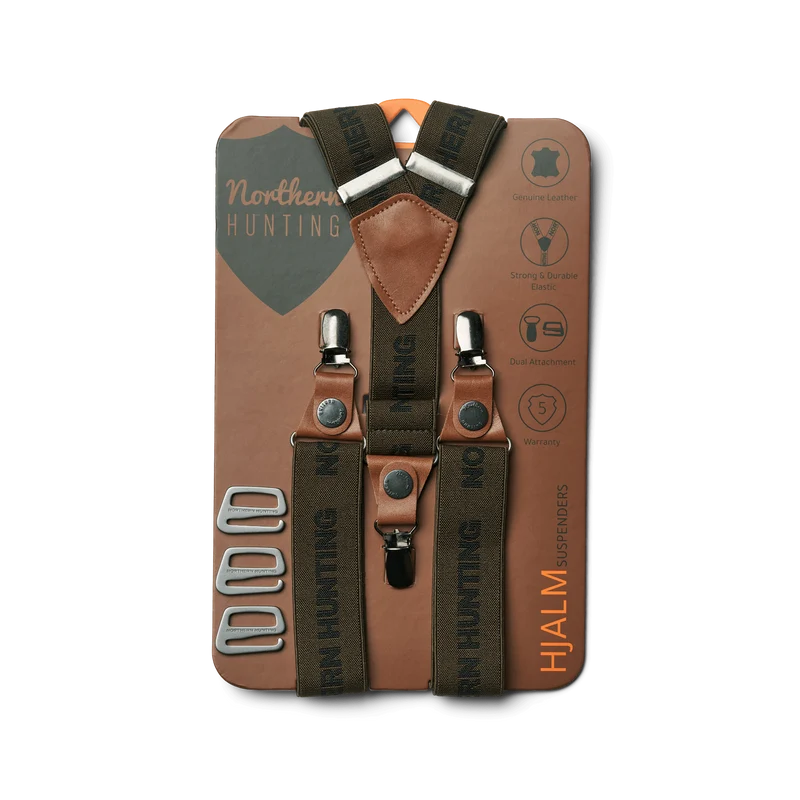 HJALM Suspenders - Green