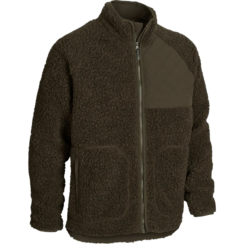 HALFDAN Insulated Fleece Jacket - Dark Green
