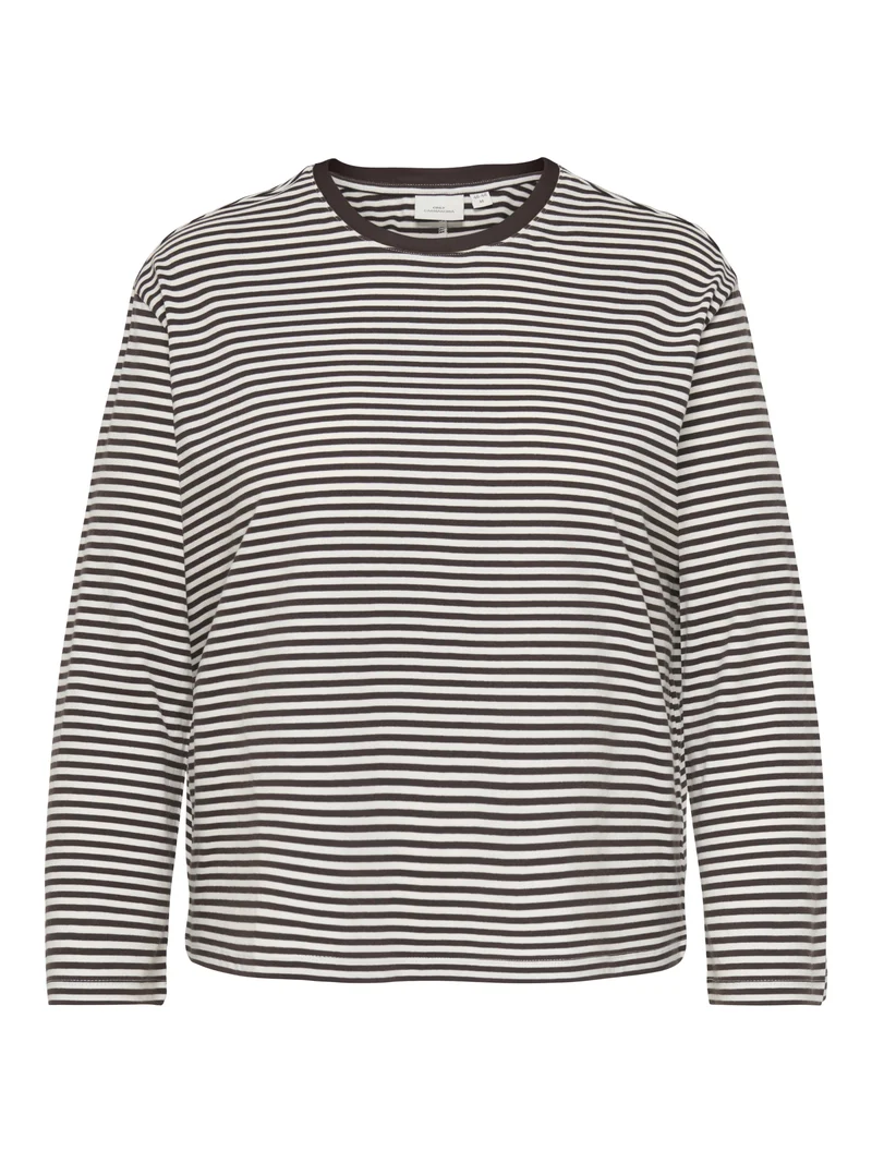 CARFREJA Langarmshirt mit Streifenmuster