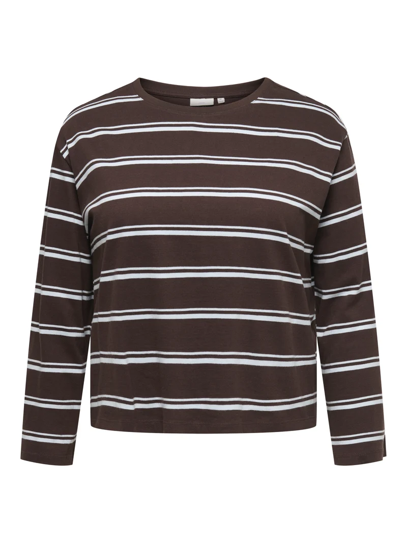 CARFREJA Langarmshirt mit Streifenmuster