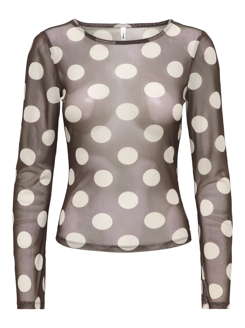 ONLNOX Mesh-Top mit All-over-Print