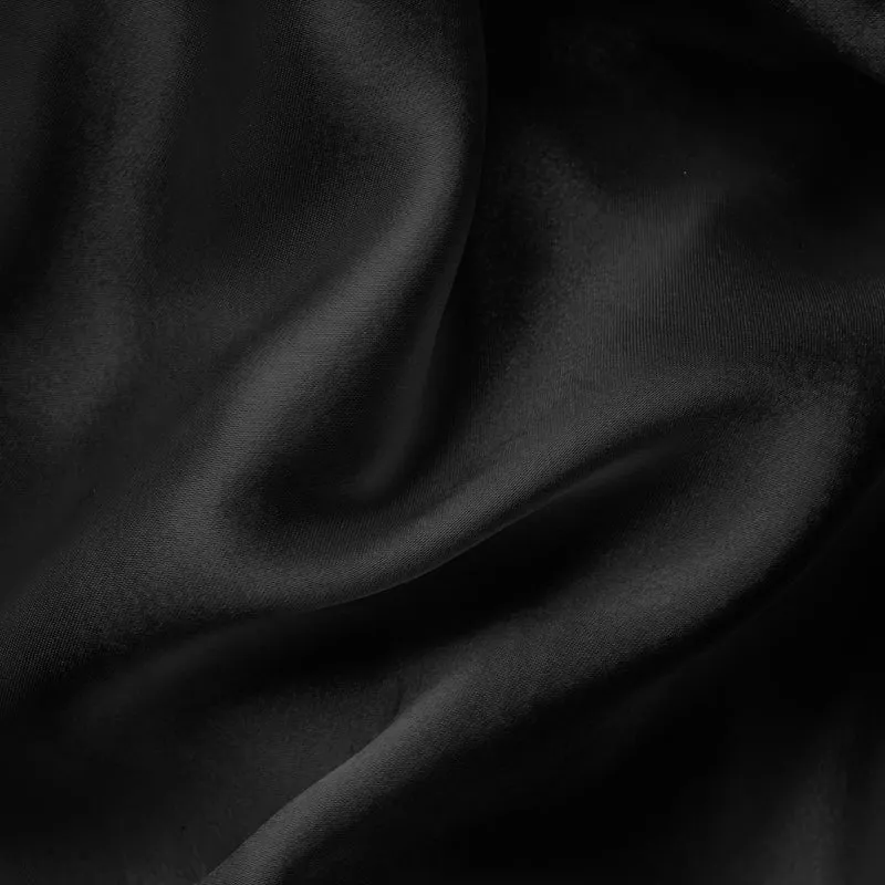 Wasserabweisender Stoff Oxford SOFT UV - Schwarz
