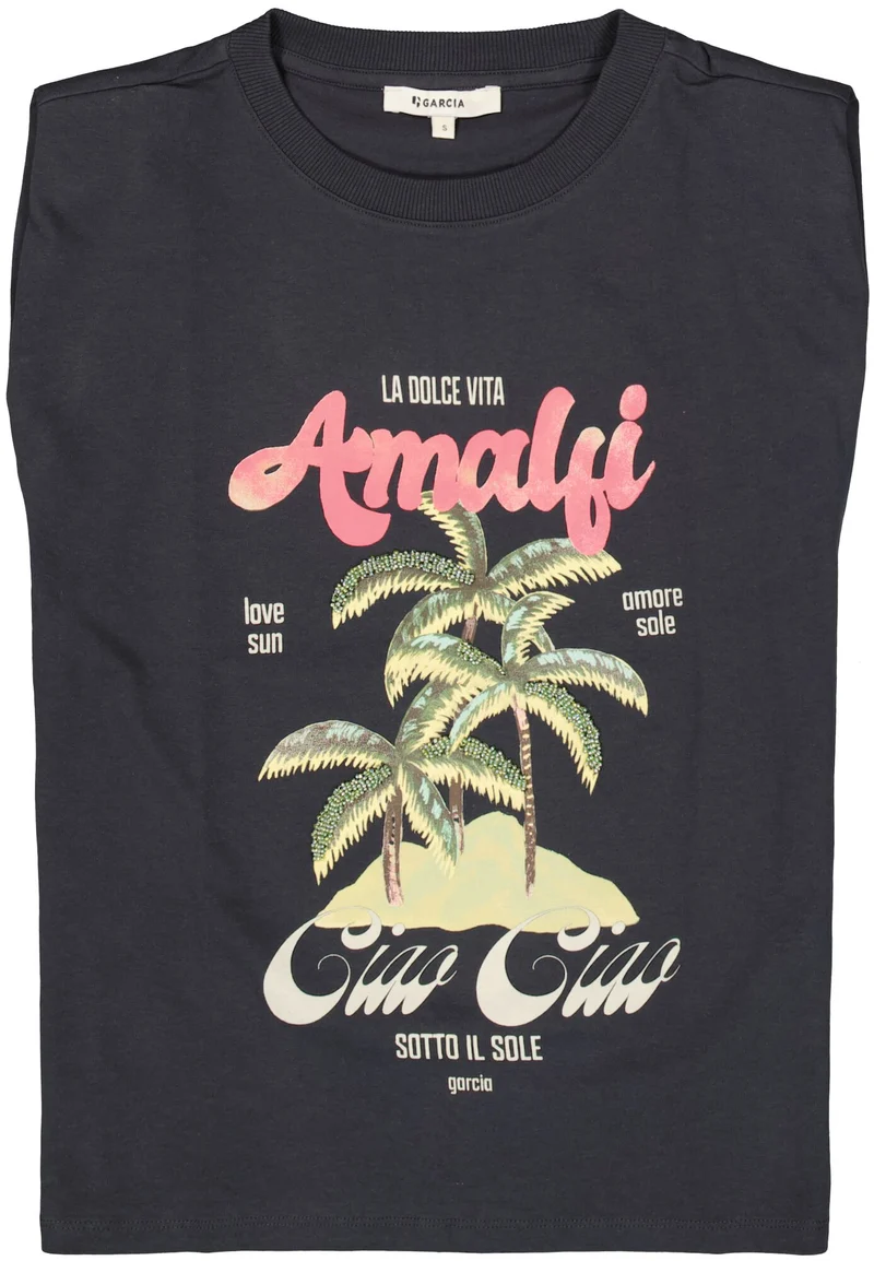 T-Shirt mit Kapuzenärmeln