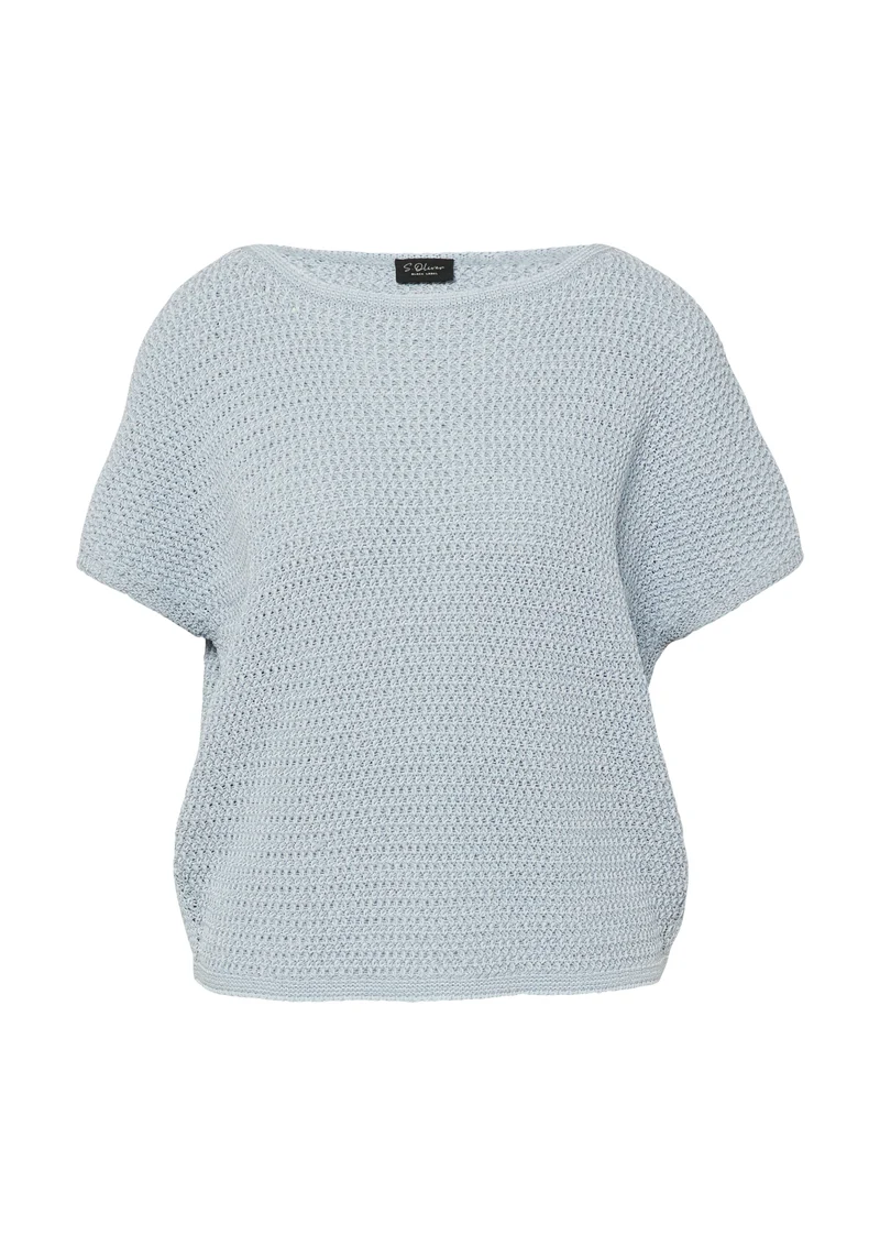 Shirt mit Strickmuster