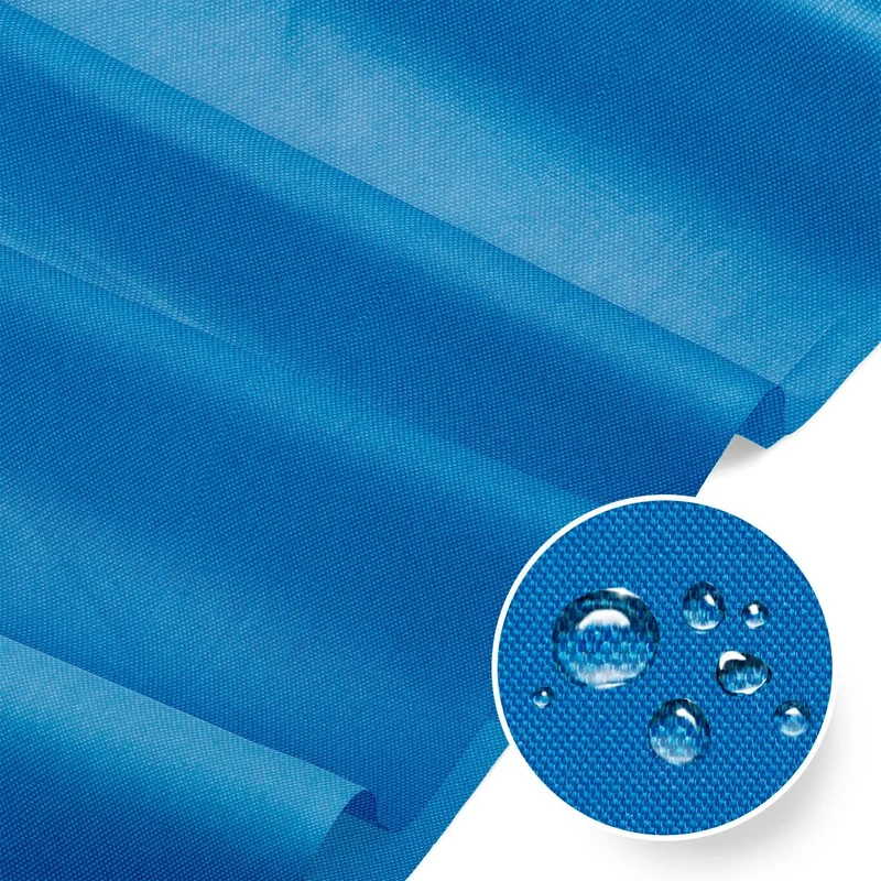 Wasserabweisender Stoff Oxford - Schulblau