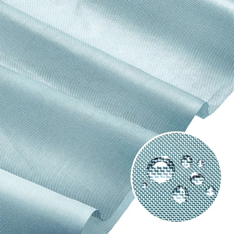 Wasserabweisender Stoff Oxford - Pastell Hellblau