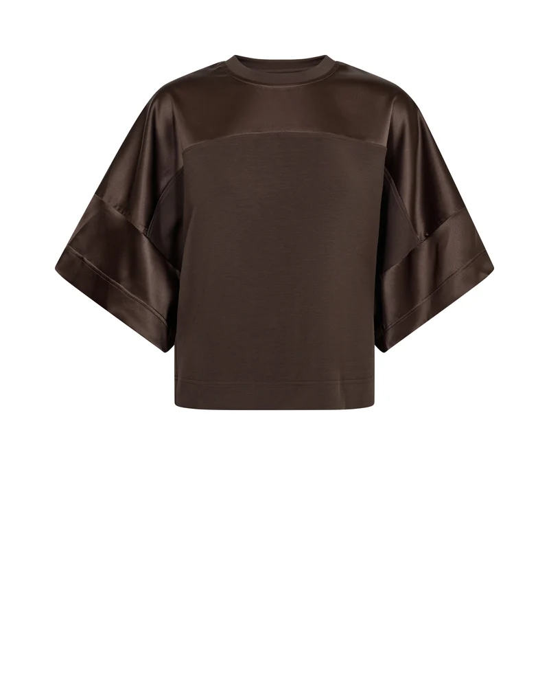 MMLela O-SS Satin Sweatshirt