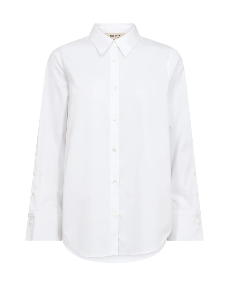 MMWINOLA Baumwoll-Twill-Hemd