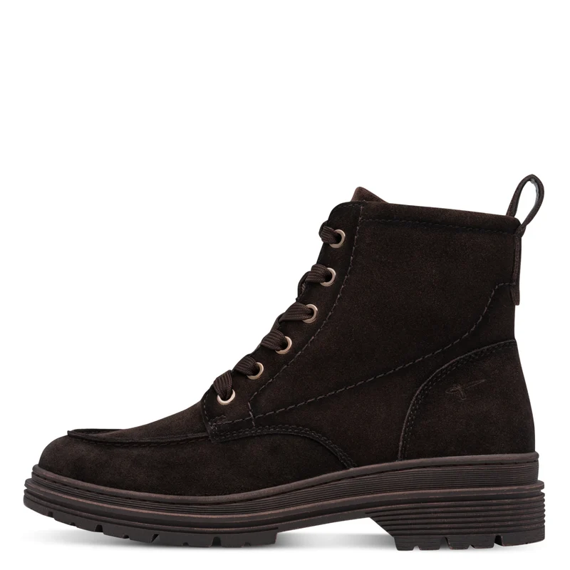 Stiefelette aus Veloursleder