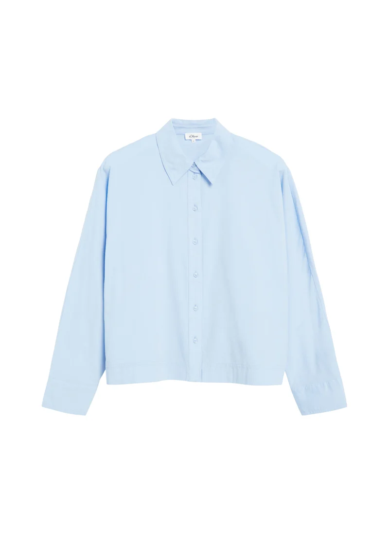 Feincord-Bluse im Relaxed Fit