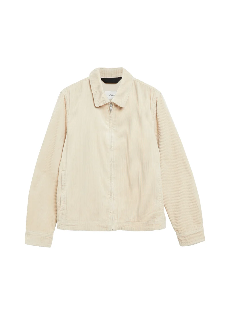 Jacke aus Baumwoll-Cord