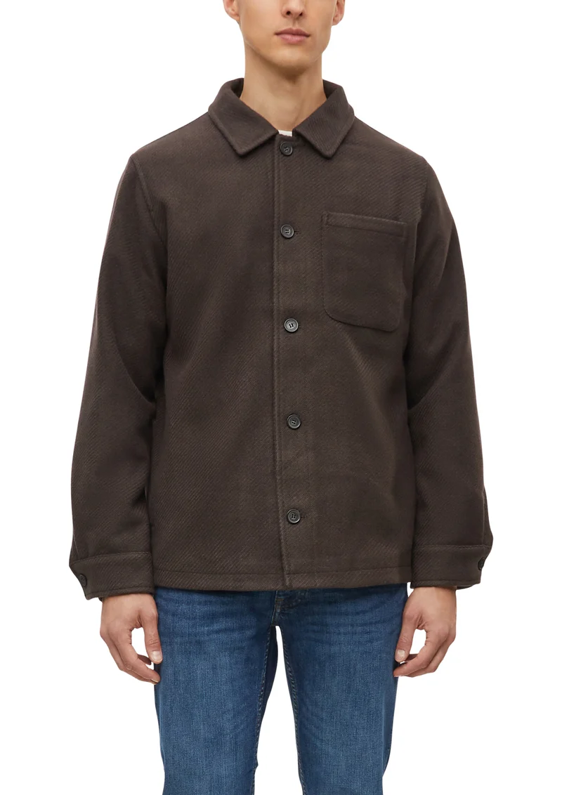 Overshirt in Wolloptik