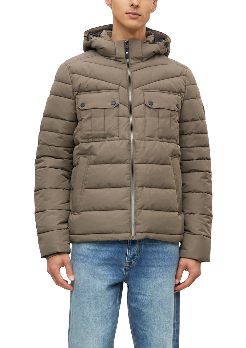 Puffer-Jacke mit Kapuze