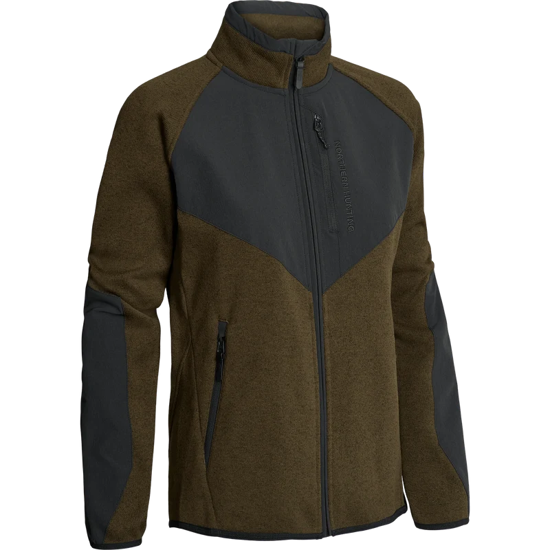 EIJA Womens Fleece Jacket - Green