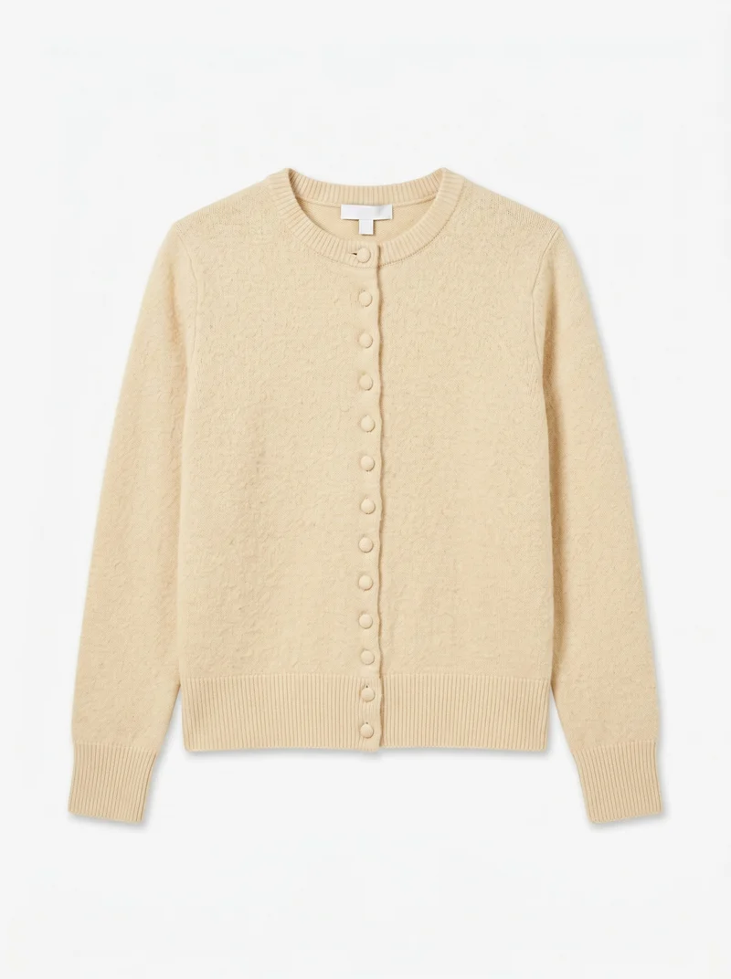 TSSIA Cardigan aus Wollmix