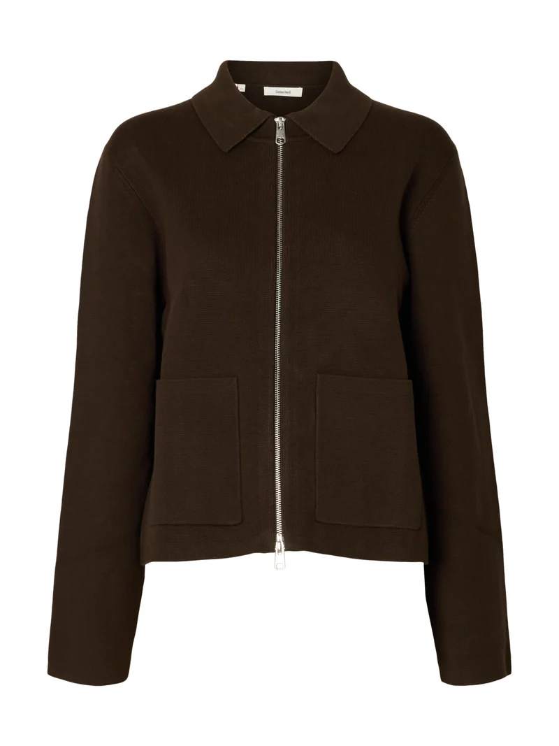 SLWMIKA Baumwollmix Strickjacke