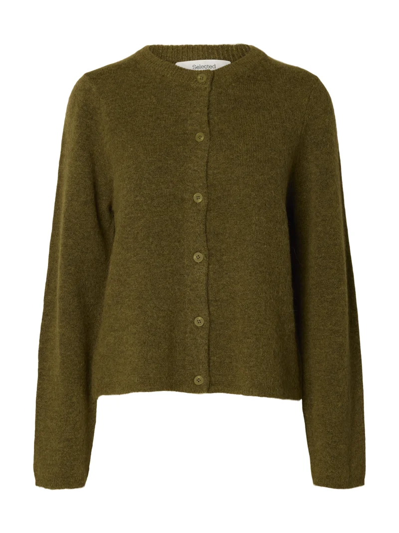 SLWLULU Wollmix Strickjacke
