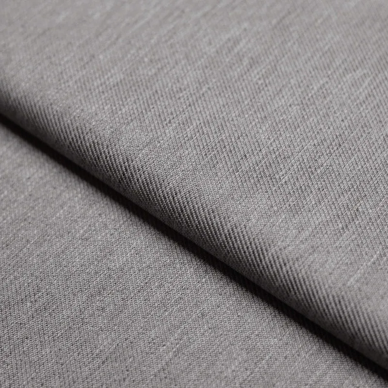 Wasserabweisender Stoff Jeans-Imitat - Hellgrau