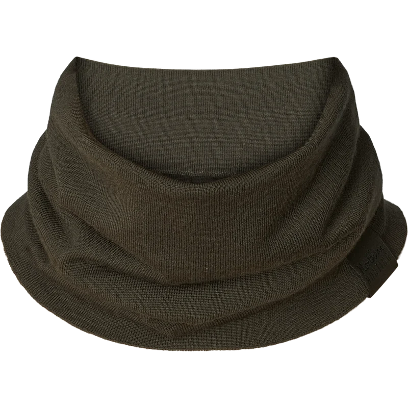 NORR LARK Merino Neck Gaiter - Dark green