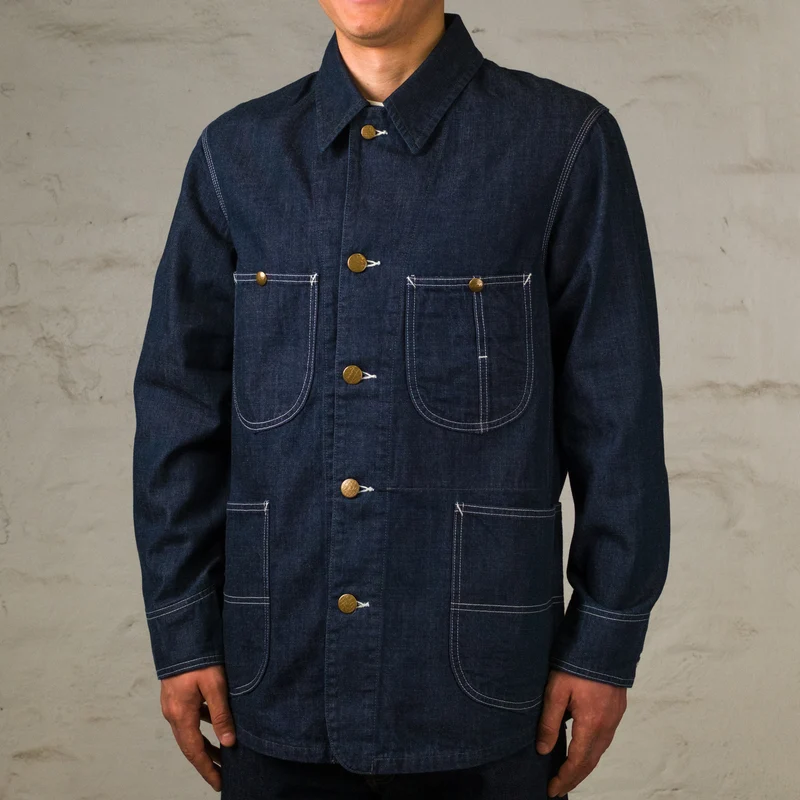491J Coverall Indigo