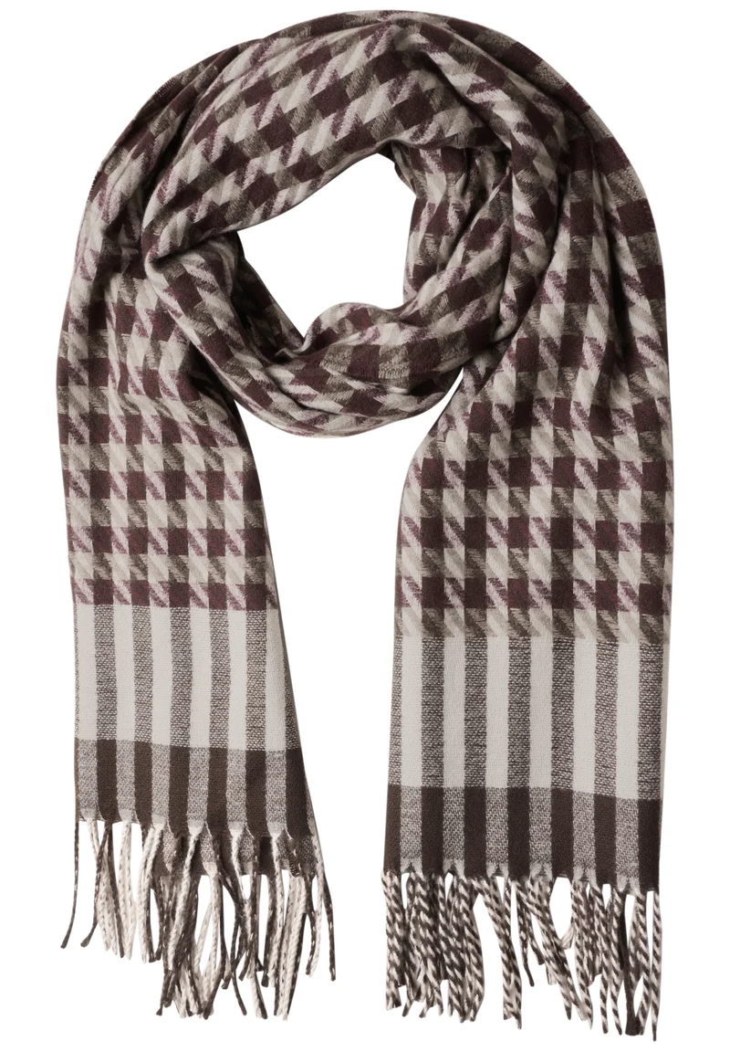 Tuch mit Houndstooth Muster