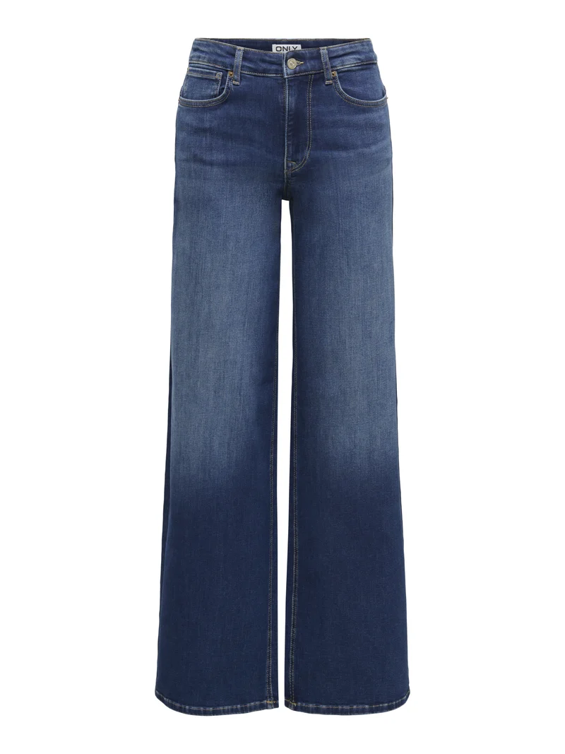 ONLMADISON BLUSH Wide Fit Jeans aus Bio-Baumwolle