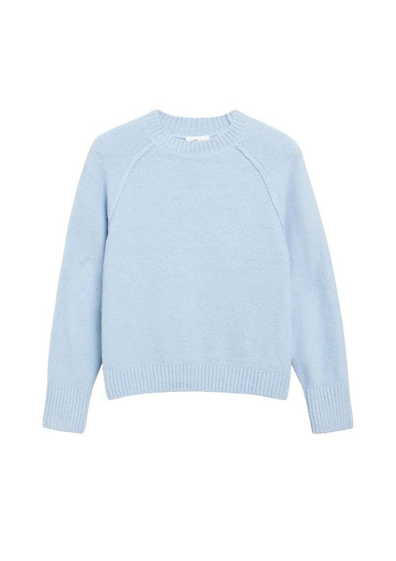 Boucle-Strickpullover