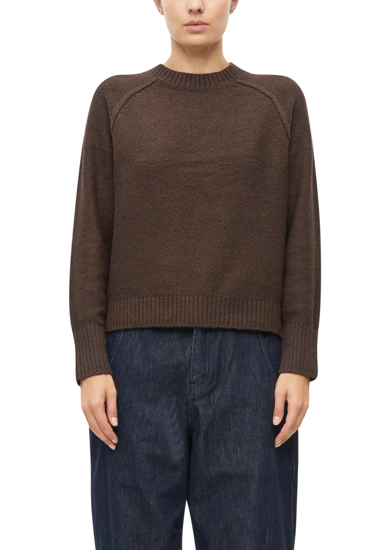 Boucle-Strickpullover