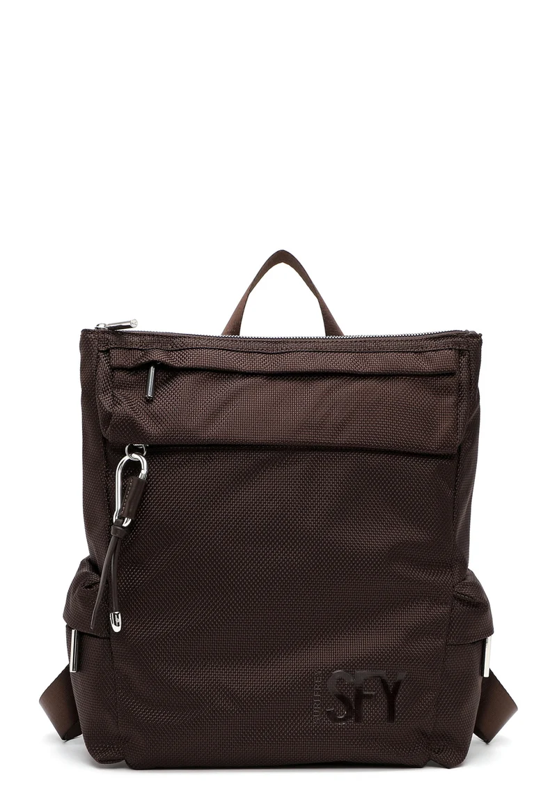 SFY SURI Sports Marry Rucksack mit Nylon-Optik und Reißverschlussfächern