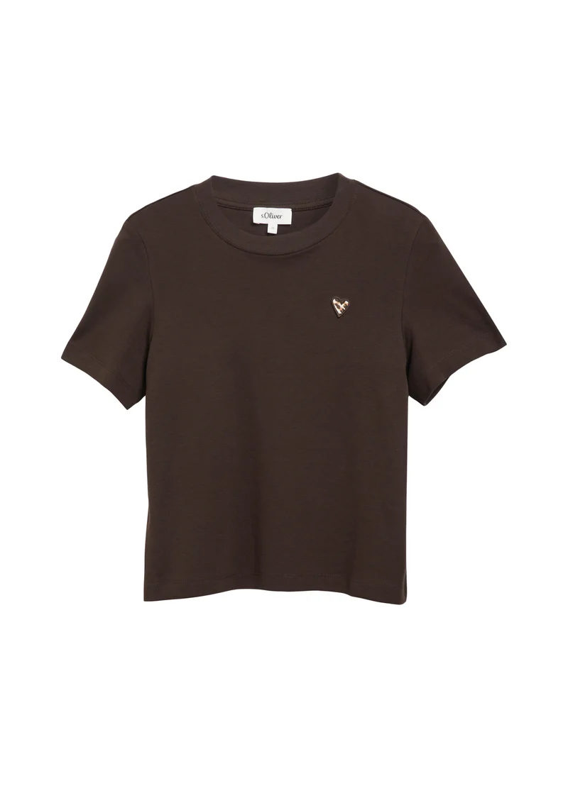 T-Shirt mit Leo-Herz
