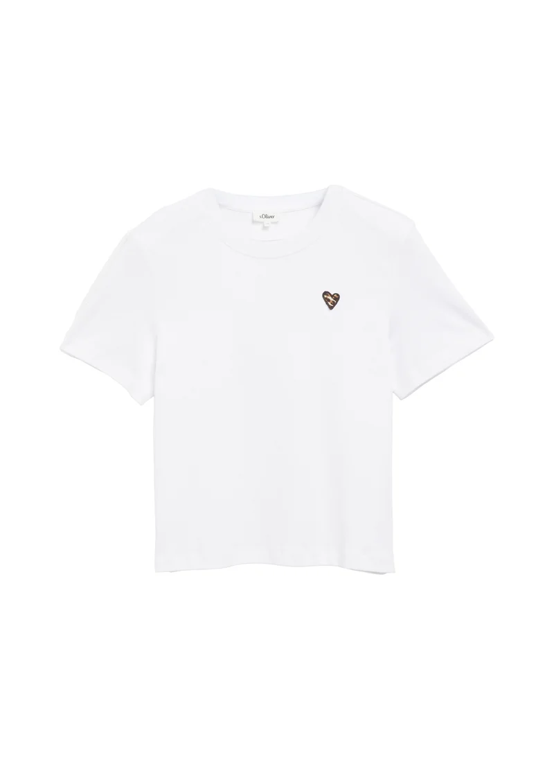 T-Shirt mit Leo-Herz