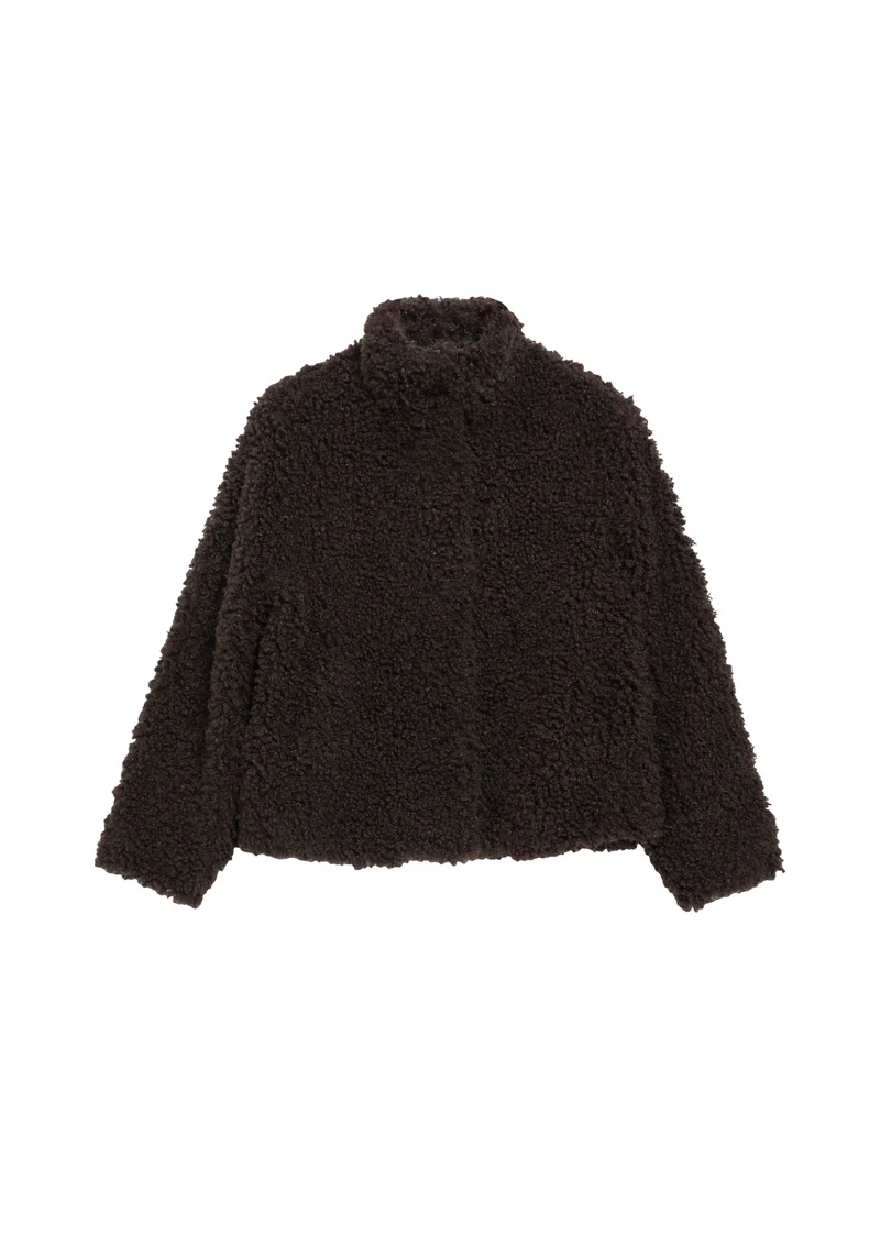 Flauschige Teddyjacke