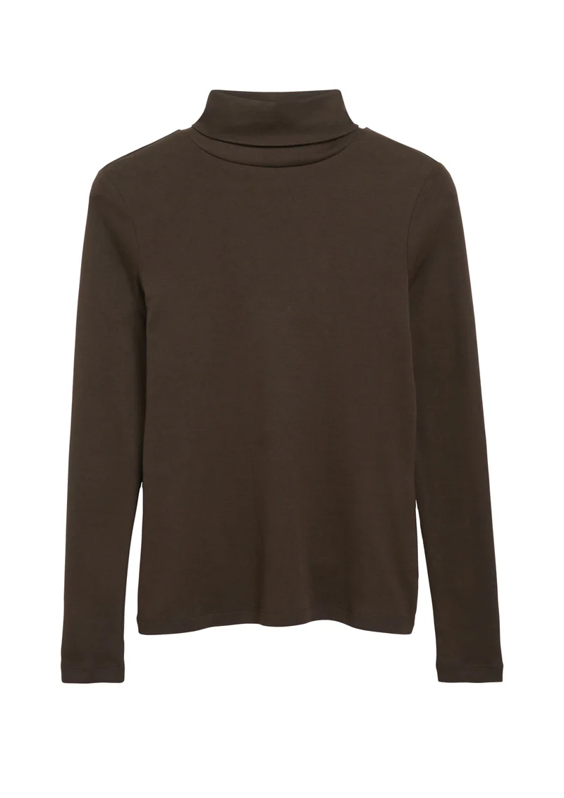 Rollkragen-Shirt im Slim Fit
