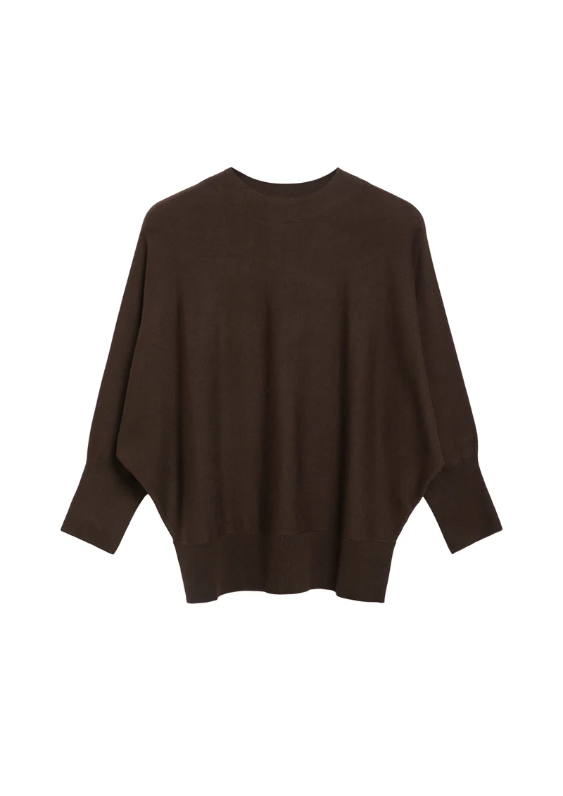 Pullover mit Fledermausärmeln