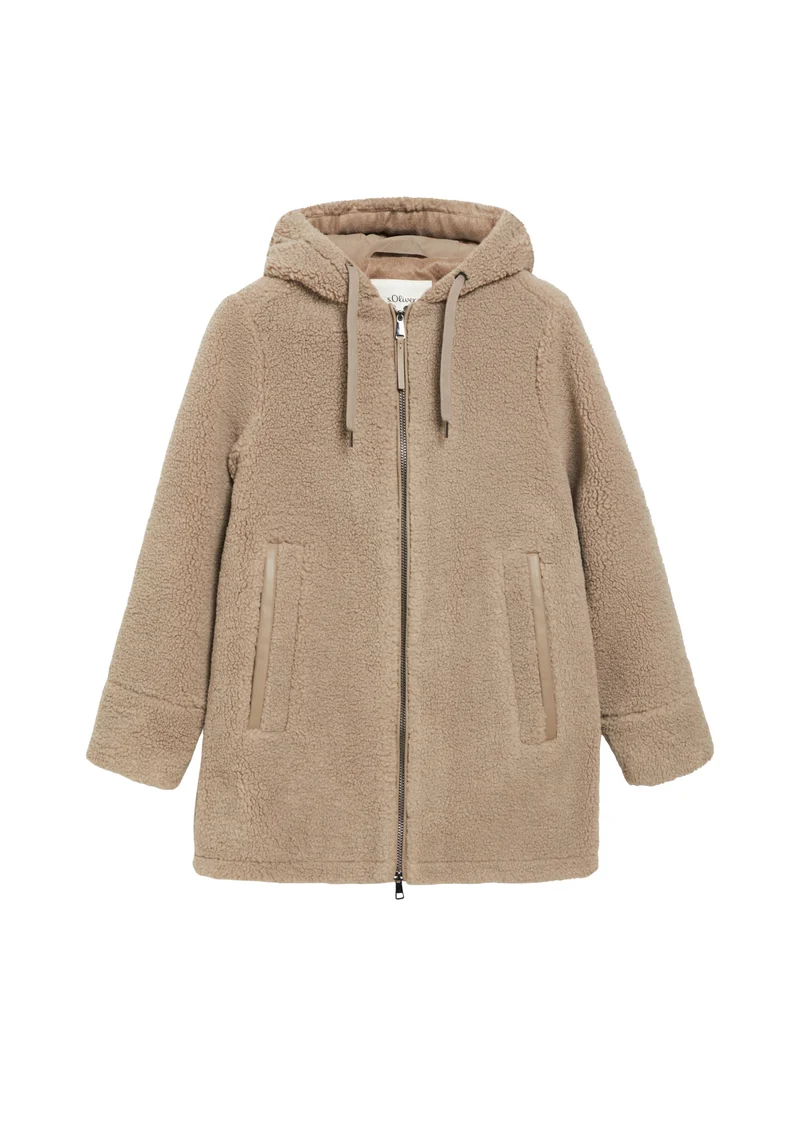 Flauschige Teddyjacke