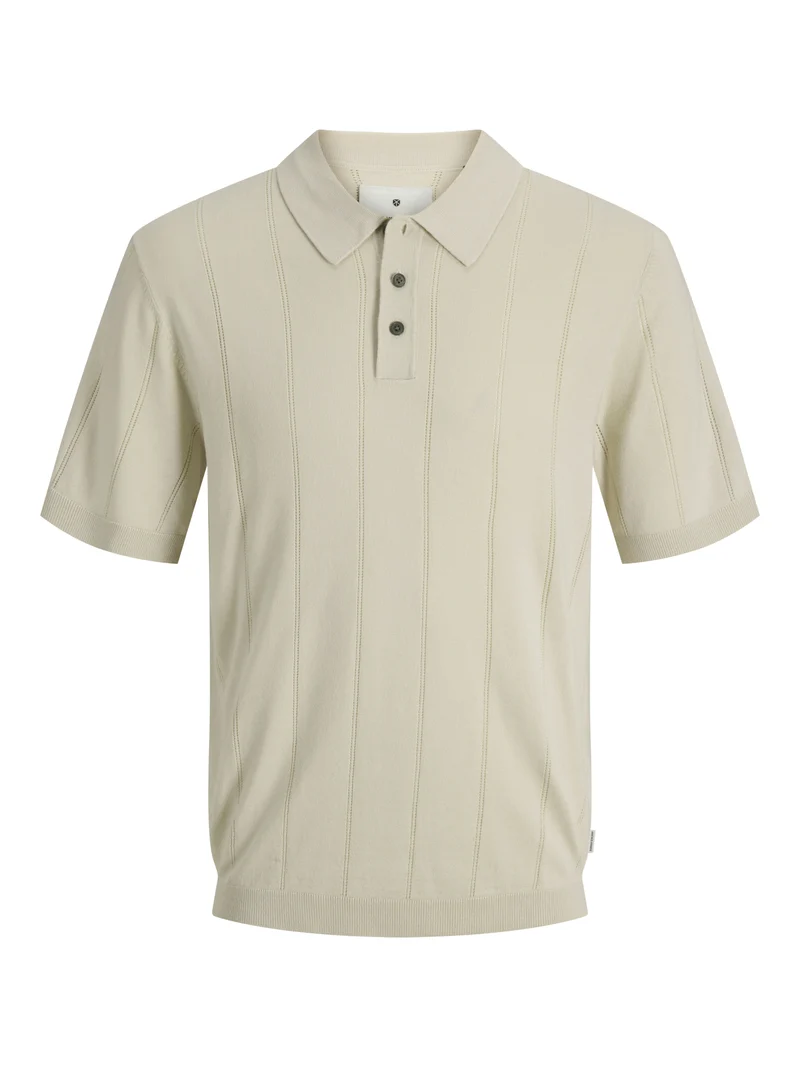 Gestricktes Poloshirt