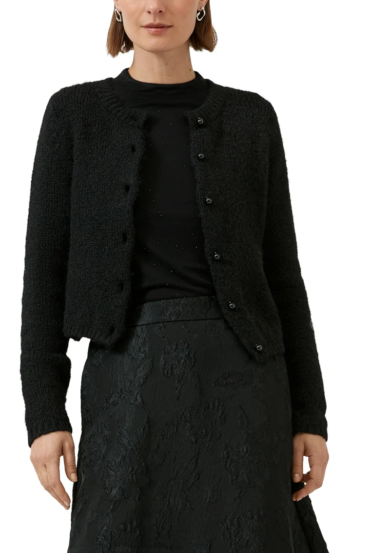 Kurzer Strick-Cardigan