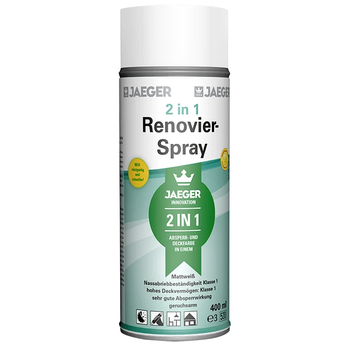 Jaeger 424 Kronen Renovier-Spray 0,4 Liter weiß
