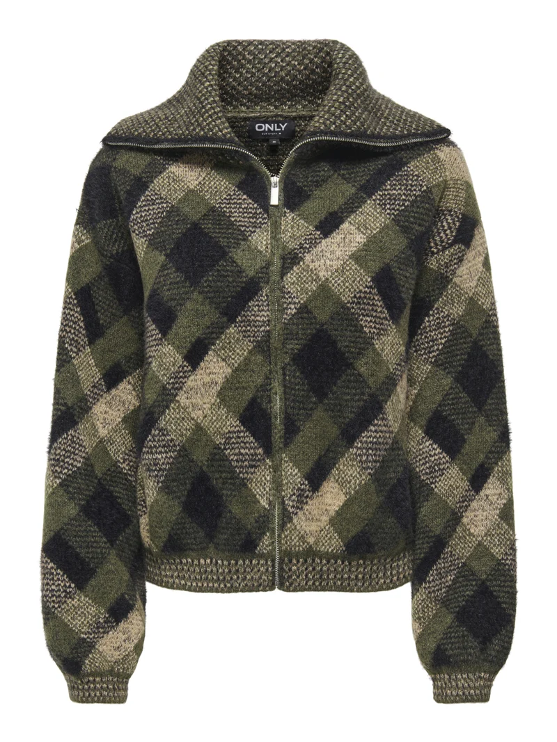 ONLMAROON Flachstrick-Cardigan