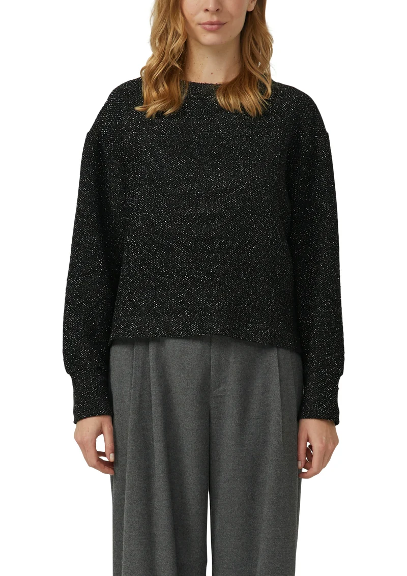 Sweatshirt mit Glitzer