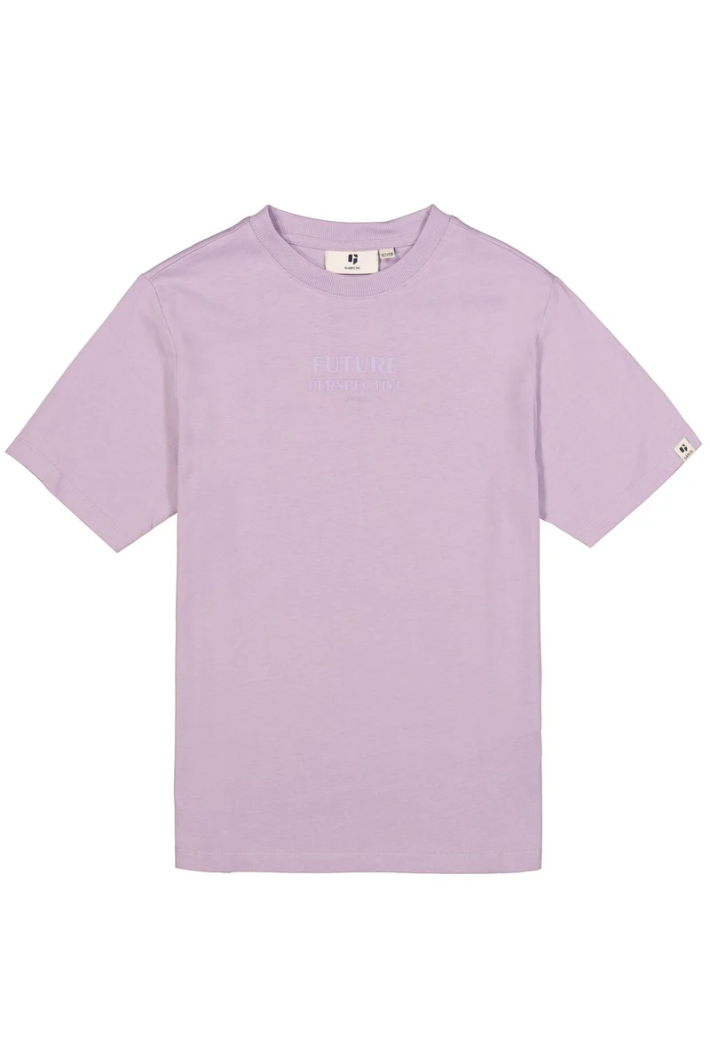 T-Shirt mit gleichfarbigen Druck