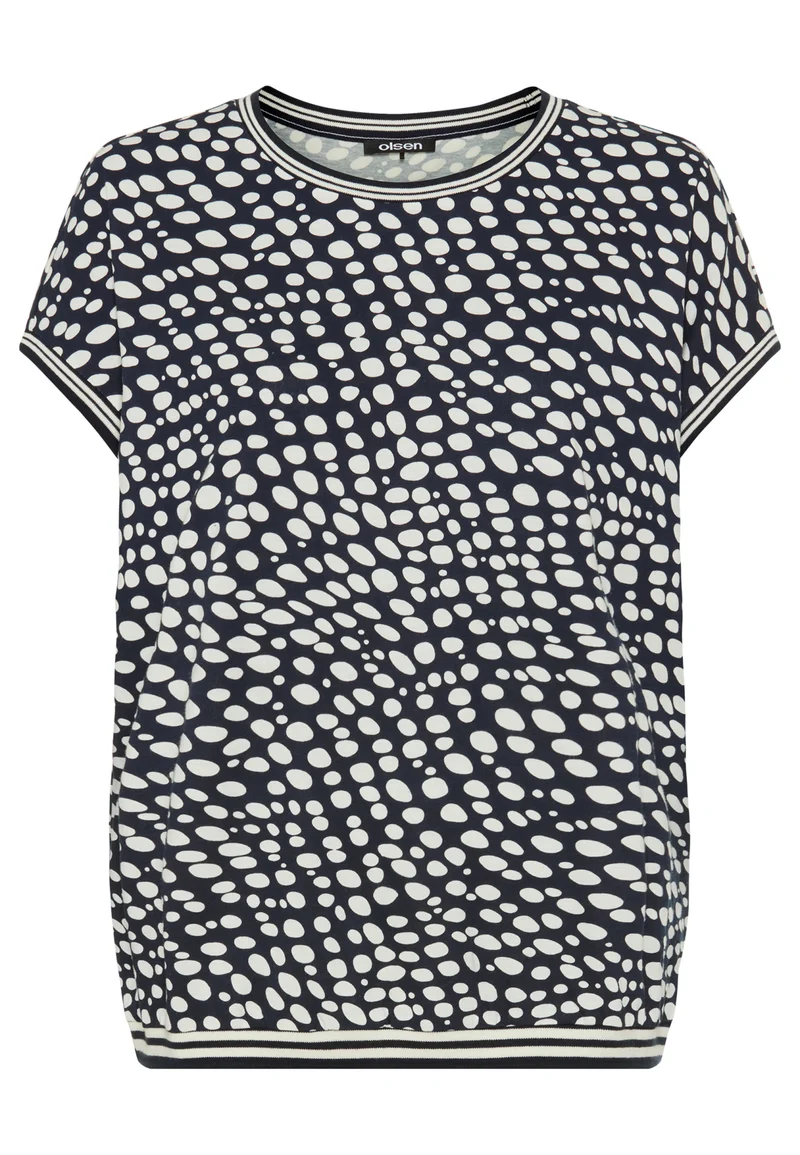 Shirt mit Rundhalsausschnitt und Kimonoärmeln