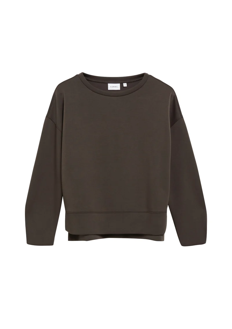 Sweatshirt mit Faltendetail