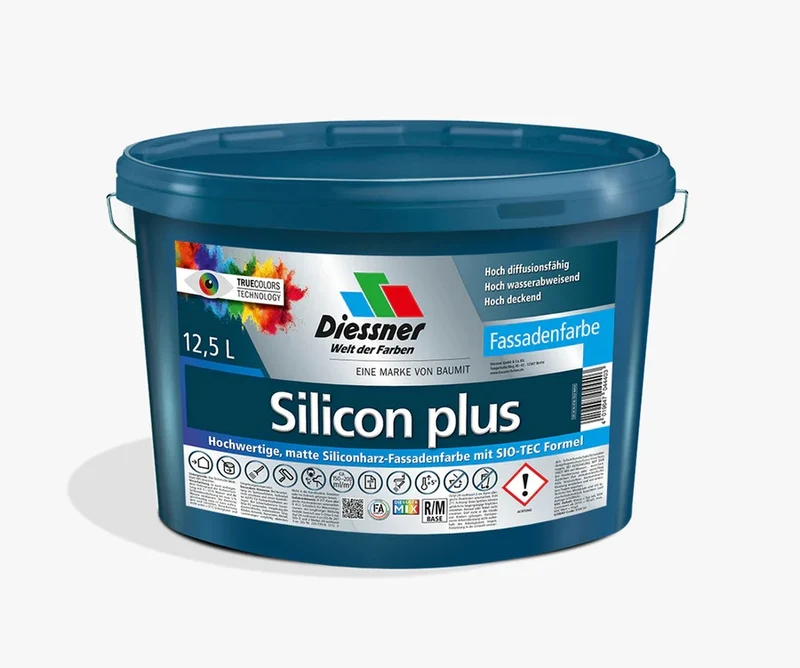 Diessner Silicon plus 2,5 Liter weiß